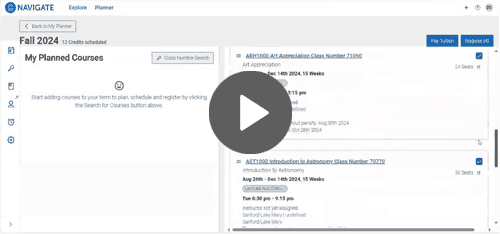 Video, Navigate 101